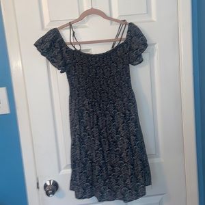 Aeropastale Off The Shoulder Paisley Dress